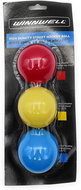 Balloon Winnwell Coloured (3pack), Mix - Ball Hockey Ball