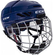CCM Fitlite 3DS Combo JR, Dark Blue, Junior, 49-57cm - Hockey Helmet