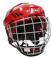 CCM 50 Combo SR, Red, Senior, size L, 58-62cm - Hockey Helmet