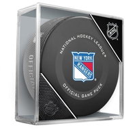 InGlasCo NHL Official Game Puck, 1pc, New York Rangers - Puck