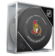 InGlasCo NHL Official Game Puck, 1pc, Ottawa Senators - Puck