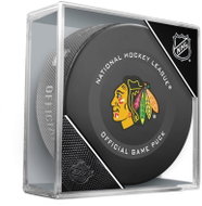 InGlasCo NHL Official Game Puck, 1pc, Chicago Blackhawks - Puck