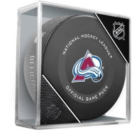 InGlasCo NHL Official Game Puck, 1pc, Colorado Avalanche - Puck