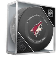 InGlasCo NHL Official Game Puck, 1pc, Arizona Coyotes - Puck
