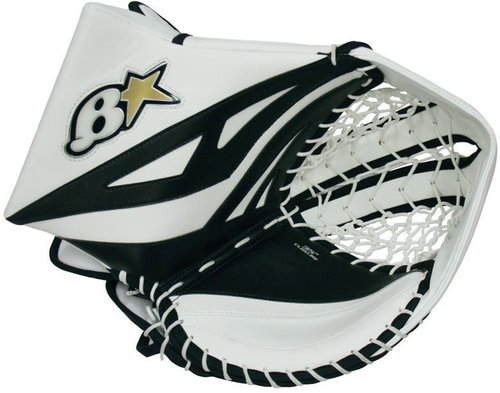 Brian’s G-NETiK 8.0 INT, White-Dark Blue, Intermediate, Classic Guard - Catch Glove - Main image