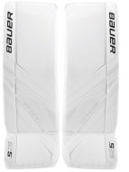 Bauer Supreme S29 S18 INT, White, Intermediate, 32+1“, L - Goalie Pads
