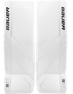 Bauer Supreme S27 S18 SR, White, Senior, 32+1“, XS - Goalie Pads