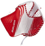 Bauer Vapor 2X S19 INT, White, Intermediate, Backhand Guard - Catch Glove