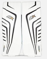 Brian’s Optik 9.0 SR, White-Black, Senior, 35+1“ - Goalie Pads