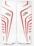 Brian’s Optik 9.0 SR, White-Red, Senior, 36+1“ - Goalie Pads