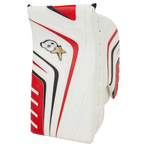 Brian’s Optik 9.0 JR, White-Blue, Junior, Classic Guard - Blocker - Main image