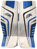 Brian’s Optik Demo SR, White-Blue-Dark Blue, Senior, 34+1“ BR19 - Goalie Pads