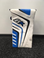 Brian’s Optik Demo SR, White-Blue-Dark Blue, Senior, Classic Guard - Blocker