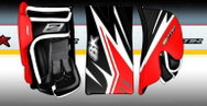 Brian’s Optik 2 SR, White-Dark Blue, Senior, Classic Guard - Blocker