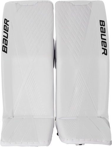 Bauer Supreme Ultrasonic S20 SR, White, Senior, 36+1“, XL - Goalie Pads - Main image
