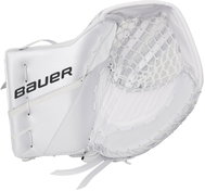 Bauer Supreme 3S S20 SR, White, Senior, Backhand Guard - Catch Glove