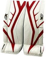 Brian’s G-netik X SR, White-Red, Senior, 33+1“ - Goalie Pads