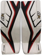 Brian’s G-netik X SR, White-Black-Red, Senior, 35+1“ - Goalie Pads