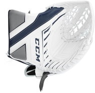 CCM Axis A1.5 JR, White-Black, Junior, Backhand Guard - Catch Glove