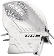 CCM Axis SR, White, Senior, Classic Guard - Catch Glove