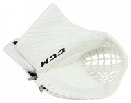 CCM EFlex 4 Pro SR, White, Senior, Backhand Guard - Catch Glove