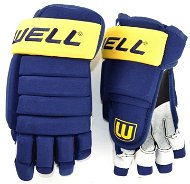 Winnwell Classic 4-Roll SR, tmavo modrá-žltá, Senior, 14" - Hokejové rukavice