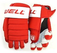 Winnwell Classic 4-Roll SR, červená-bílá, Senior, 15" - Hokejové rukavice