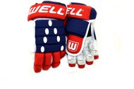 Winnwell Classic 4-Roll JR, červená-tmavě modrá-bílá, Junior, 12" - Hokejové rukavice