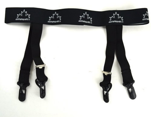 Winnwell Black JR, Junior, 70 - Hockey Suspenders - Main image