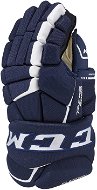 CCM Tacks 9080 JR, tmavo modrá-biela, Junior, 10" - Hokejové rukavice