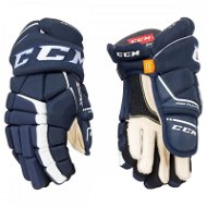 CCM Tacks 9080 SR, tmavo modrá-biela, Senior, 15" - Hokejové rukavice