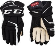 CCM Tacks 9060 SR, čiena-biela, Senior, 13" - Hokejové rukavice