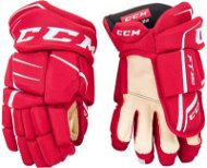 CCM Jetspeed FT350 JR, červená-biela, Junior, 12" - Hokejové rukavice