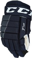CCM Tacks 4R III JR, Junior, 10", tmavo modrá - Hokejové rukavice
