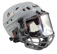 Hejduk XX Combo Fullshield, white, Senior, M-L, 57-61cm - Hockey Helmet