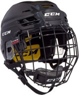 CCM Tacks 210 Combo SR, červená, Senior, M, 55-60cm - Hokejová helma