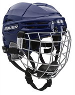 Bauer Re-Akt 100 Combo YTH, dark blue, Kids, 49-54cm - Hockey Helmet