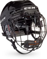 CCM Tacks 910 Combo SR, červená, Senior, XS, 51-55cm - Hokejová helma