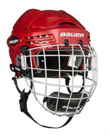 Bauer 5100 Combo SR, red, Senior, L, 57-63cm - Hockey Helmet