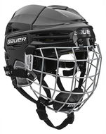 Bauer Re-Akt 100 Combo YTH, černá, Dětská, 49-54cm - Hokejová helma