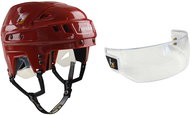Hejduk XX + plexi EVO PRO X, red, Senior, S-M, 54-58cm - Hockey Helmet
