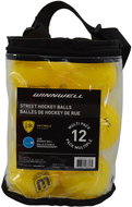 Winnwell balls 12 pieces yellow, Soft - Ball Hockey Ball