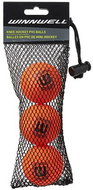 Winnwell balls 3 pieces yellow, Soft - Ball Hockey Ball