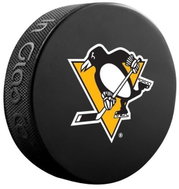 InGlasCo NHL Logo Blister 1 Piece Pittsburgh Penguins - Puck