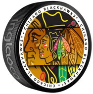 InGlasCo NHL Medallion Blister 1 piece Chicago Blackhawks - Puck