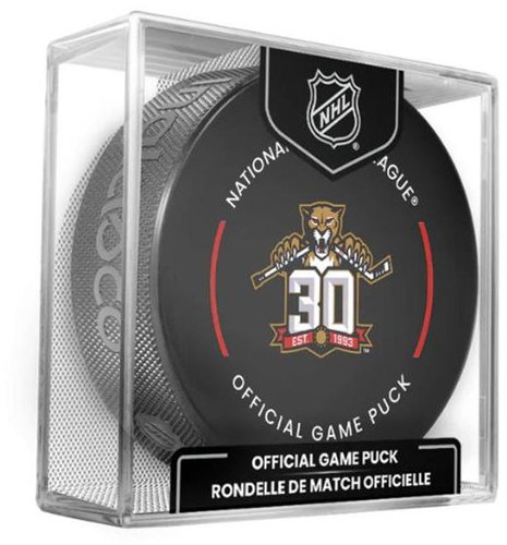 InGlasCo NHL Official Game Puck 1 piece Florida Panthers - Puck - Main image