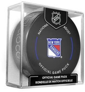 InGlasCo NHL Official Game Puck 1 piece New York Rangers - Puck