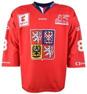 CCM Reprezentační dres s reklamou červený Pastrňák, Senior - Dres