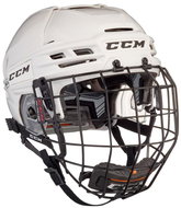 CCM Tacks 910 Combo SR, bílá, Senior, vel. L, 58-63cm - Hokejová helma