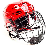 CCM Tacks 310 Combo SR, red, Senior, size 3.5 mm L, 57-62cm - Hockey Helmet